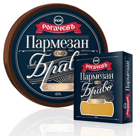Сыр "Пармезан Bravo" 200г | Интернет-магазин Gostpp